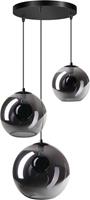 ETH hanglamp Orb 3 lichts - zwart