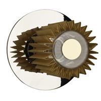 dcweditions DCW Editions In the Sun Wandlamp 190 - Zilver - Goud