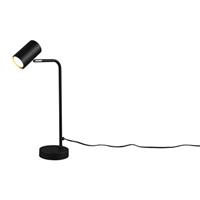 Trio Lighting Tischleuchte Marley, schwarz matt