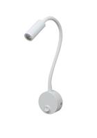Groenovatie LED Wandlamp/Bedlamp 3W, Flexibel, Warm Wit, Wit