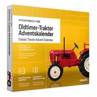 Franzis Porsche Oldtimer Traktor Adventskalender gelb