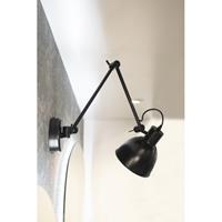 Looox Light collection wandlamp 2-armig verstelbaar mat zwart ltwistduo