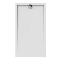 Allibert - Douchebak - Slim 140 X 80 Cm - Polybeton - Wit
