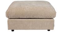 Zuiver Sense Hocker - B92 X D92 X H47 Cm - Stof - Nature Soft