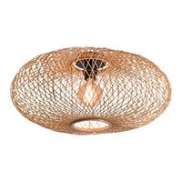 Good & Mojo Plafondlamp - CANGO - Bamboe - Naturel - Product Met gloeilamp: Nee