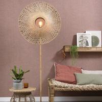 Good & Mojo Vloerlamp- KALIMANTAN - Bamboe - Verticaal - Productarge - 195 cm / Product Met gloeilamp: Nee