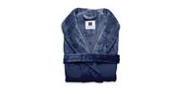 Zo! Home Flanel Fleece Badjas Cara - indigo blue - S