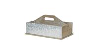 Clayre & Eef Opbergkist 6H1968 28*13*18 cm Bruin Hout Rechthoek Speelgoedkist