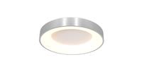 steinhauer LED Deckenleuchte Ringlede in Silber und Weiß 30W 2800lm