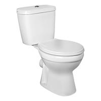 Kerra C-Clear toilet met zitting diepspoel wit PK