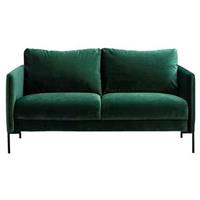 ebuy24 Sofa »Kingsley A2 2,5-Sitzer-Sofa mit sch.//Dunkelgr&uum«