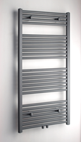 Sub 034 radiator 40x140 cm. n41 520w recht middenaansl., grijs metallic