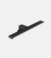 NJOY Avola spiegellamp 60cm zwart mat