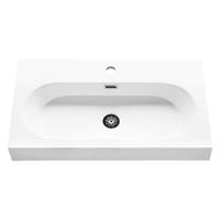 Somero wastafel 60x38cm wit