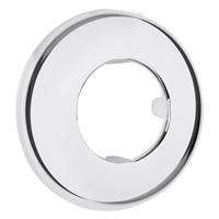 rozet tbv vloerbuis 32x65x10mm wit