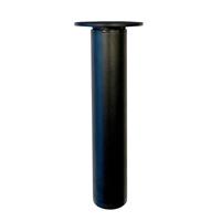 Furniture Legs Europe Ronde verstelbare zwarte meubelpoot 17,5 cm