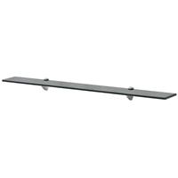 vidaXL Schappen zwevend 2 st 90x20 cm 8 mm glas