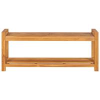 vidaXL Bankje 120 cm massief teakhout