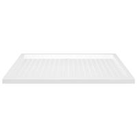 vidaXL Douchebak met noppen 80x120x4 cm ABS wit