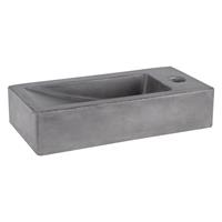 Differnz Doni fontein 36x16cm donkergrijs beton