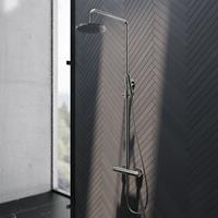 Get Together SDS1GN opbouw regendouche met 3s handdouche en 20cm hoofddouche geborsteld nikkel