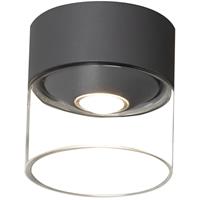 Konstsmide LED Deckenleuchte Varese in Dunkelgrau 6W 255lm IP54