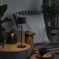 Konstsmide LED Akkuleuchte Positano in Schwarz 2,2W 180lm IP54