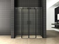 Mueller dubbele schuifbare nisdeur met 2 zijwanden 180x200cm
