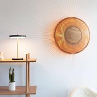 UMAGE Clava up wandlamp Ø 35 cm hout licht