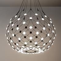 Luceplan Mesh hanglamp Ø 80cm wireless 3m