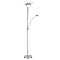 Fischer & Honsel vloerlamp LED Pool TW zilver 30W