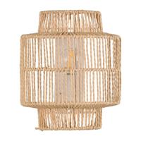 Praxis Corep wandlamp Cancun gevlochten draad E14