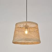 Praxis Corep hanglamp Nude gevlochten draad E27