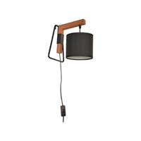 Praxis Corep wandlamp Bogart hout eiken E14