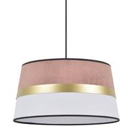 Praxis Corep hanglamp Velvet roze E27