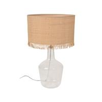 Praxis Corep tafellamp Ibiza raffia E27