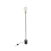 Praxis Corep vloerlamp Dandy zwart E27