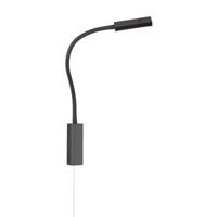 Fischer & Honsel bedlamp LED Raik zwart 5W