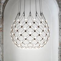 Luceplan Mesh hanglamp Ø 100cm wireless 2m