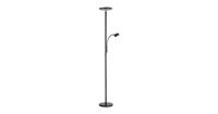 Paul Neuhaus Hans LED uplighter met leesarm zwart 2400lm 3000k - Eigentijds Modern - 2 jaar garantie