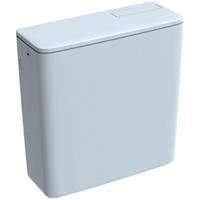 Geberit Duobloc jachtbak opbouw - 40x140x40.5cm - spoel-stop spoeling - schroefdeksel - kunststof - wit 128.006.11.5