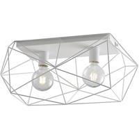 ECO-Light I-ABRAXAS-PL2 BCO ABRAXAS Deckenleuchte E27 120W Weiß