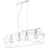 ECO-Light ABRAXAS I-ABRAXAS-S4 BCO Pendelleuchte E27 240W Weiß