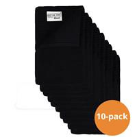 The One Towelling The One Gastendoek Black 10 stuks