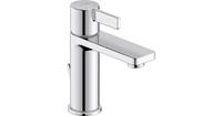 duravitag Duravit D-Neo Einhebel-Waschtischmischer M, Ausladung 109 mm, mit Ablaufgarnitur, DE1020001010 - DE1020001010