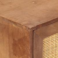 vidaXL Dressoir 60x35x75 cm massief mangohout
