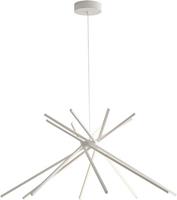 eco-light SHANGHAI LED-Pendelleuchte 54W Warmweiß Weiß