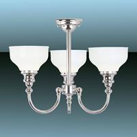 Elstead Badkamerplafondlamp Cheadle, 3-lichts