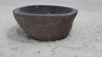 BadkamerExclusief Waskom rivier steen RXS08, 28*21*12 cm