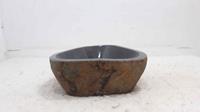 BadkamerExclusief Wasbak natuursteen kiezel RS03013, 35*35*15 cm